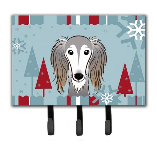 Jensendistributionservices Winter Holiday Saluki Leash & Key Holder MI2103672 - main